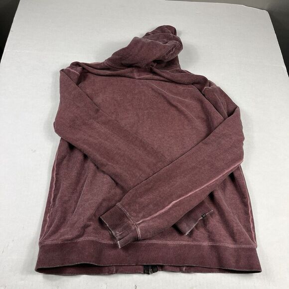 Lost Enterprises Men’s Hoodie Small Maroon Full Zip Surf Skate Casual Streetwear - Picture 9 of 12